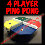 4 player ping pong button